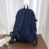 Contrast Nylon Backpack Student Schoolbag Large Capacity Computer Backpack
