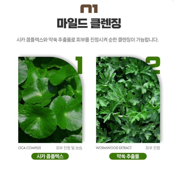 RIOCELL [1+1] Centella & Mugwort Super Deep Clean Foam Cleanser