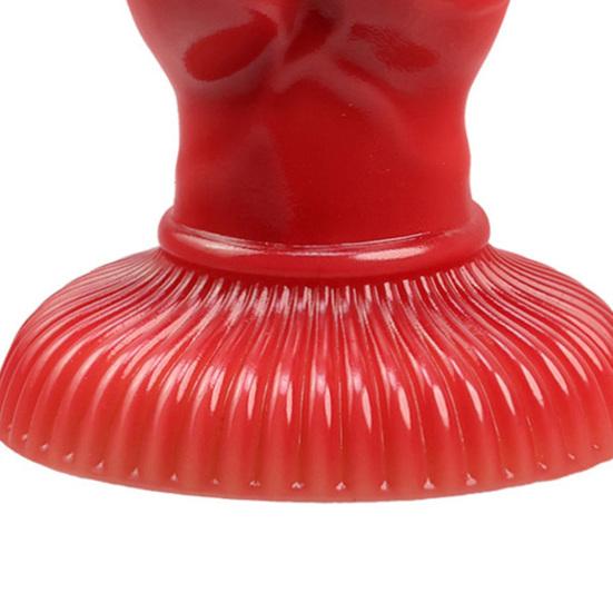 Realistic Dog Dildo for Women, Soft Silicone Fake Phallus with Unique Texture, Waterproof Manual Adult Toy for Solo