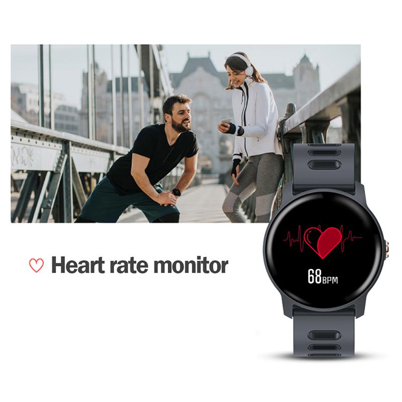 Buy Smart Watch IP68 Waterproof Heart Rate Monitor Blood Pressure Sport ...