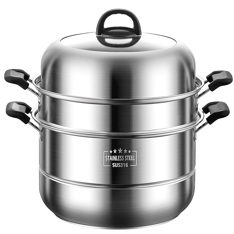 Aburitor Multi-Strat din Oțel Inoxidabil pentru Uz Casnic & Comercial - Compatibil cu Inducție & Gaz