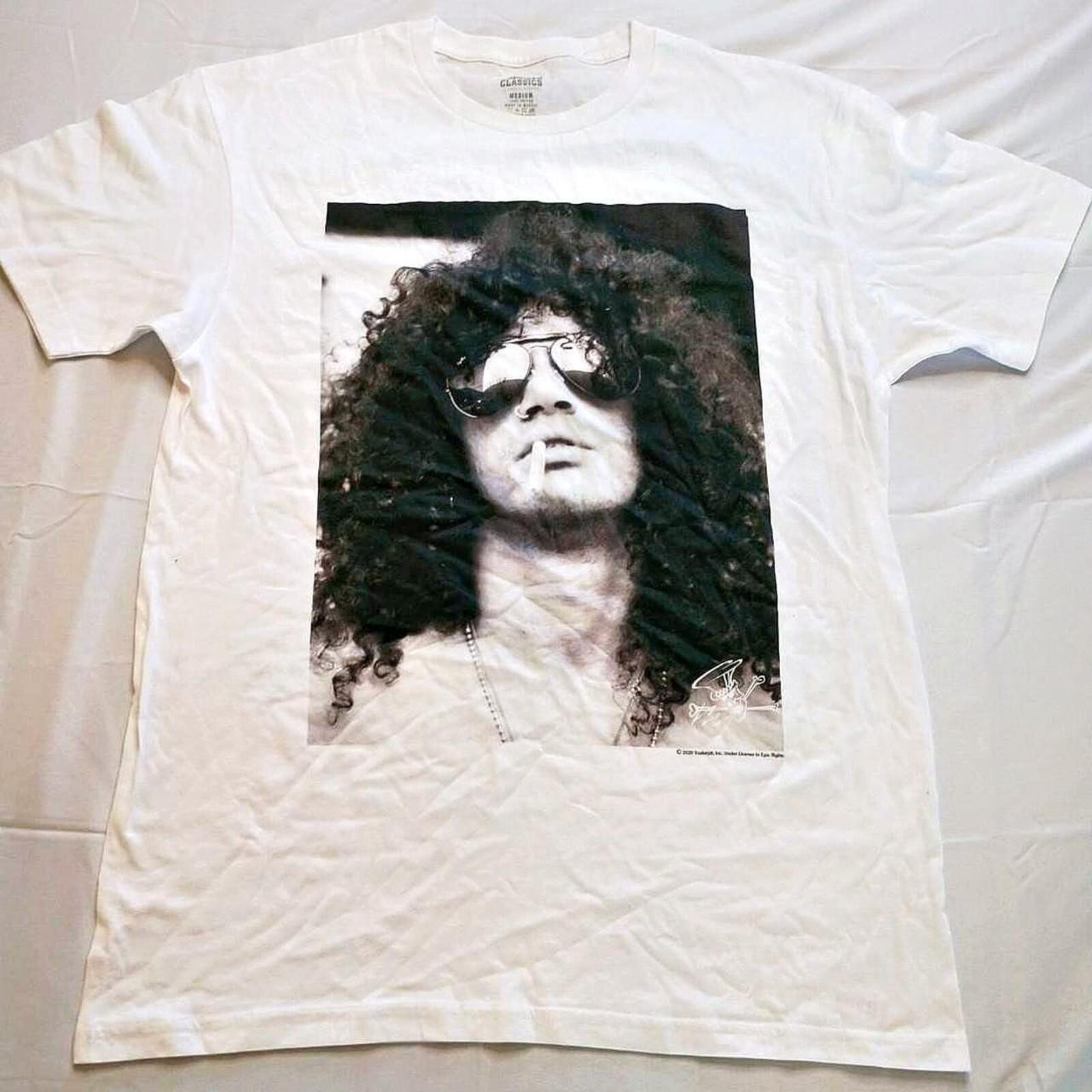 

American Classics Men s White Tshirt medium slash concert band tee 5XL різнокольоровий