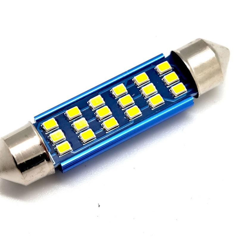 LED Auto Ceiling Lamps 31mm 36mm 39mm 41mm Super Bright Car Dome Light Interior 2016 License Plate No Error Reading Lamp