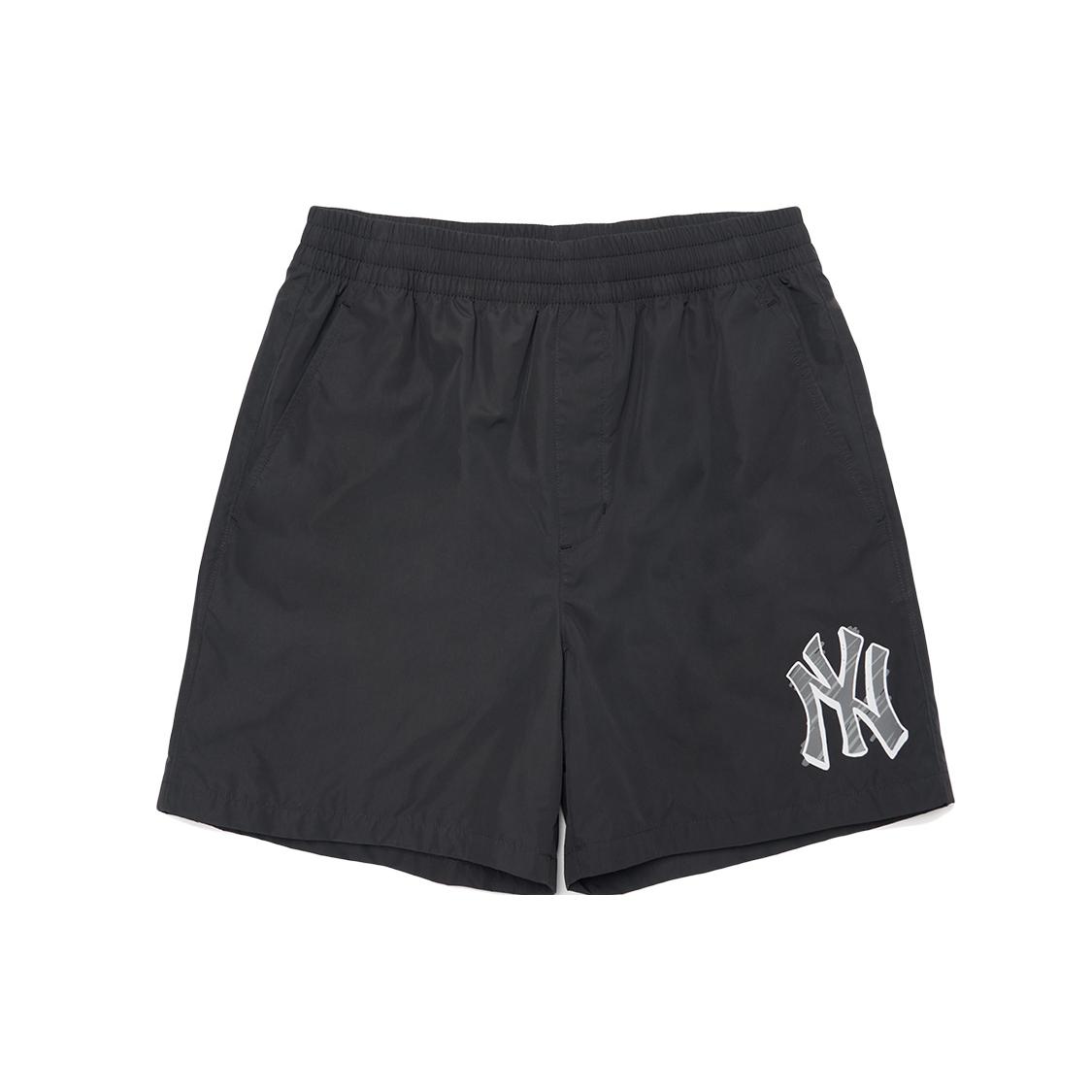 

New MLB New York Yankees Casual Shorts Unisex Black 3ASMS0223-50BKS XS