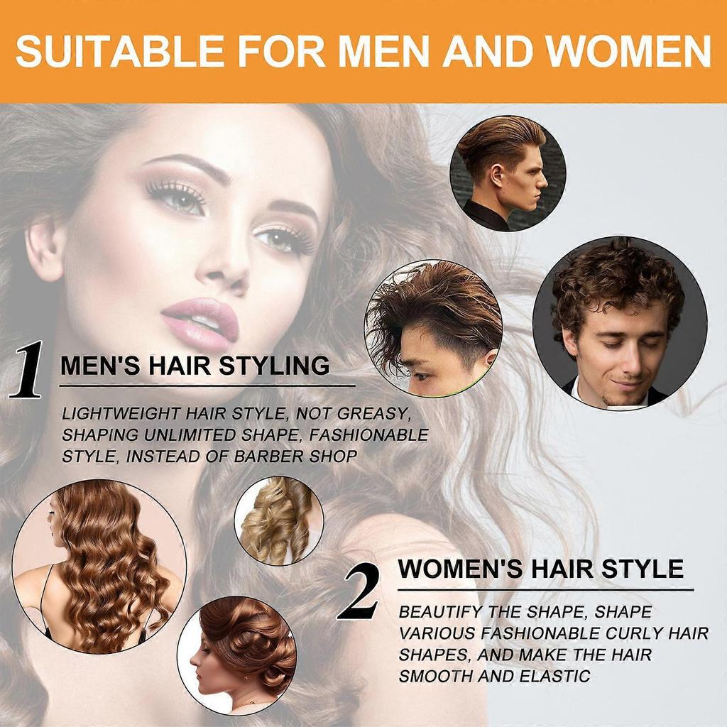 Jaysuing Moisturizing Styling Cream, Voluminous Curly Hair, Shaping, Hydrating, Nourishing, Lustrous, And Caring For Frizzy Hair