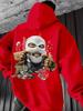Autumn Fashionable Men's Avatar Printed Comfortable Soft Hoodie Outdoor Urban High Street Clothing