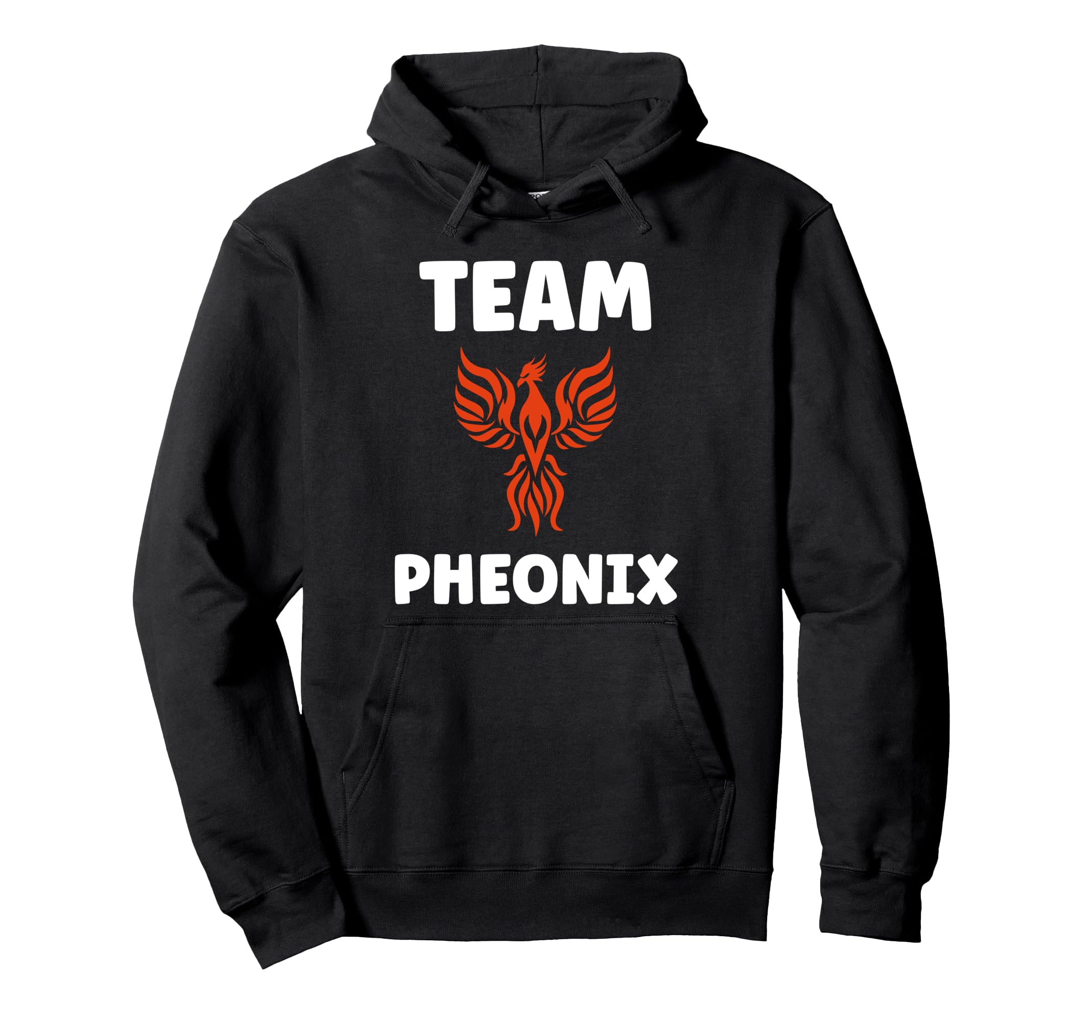 

Humor Phoenix Animals Simple Fire Bird Team Phoenix Hoodie чёрный