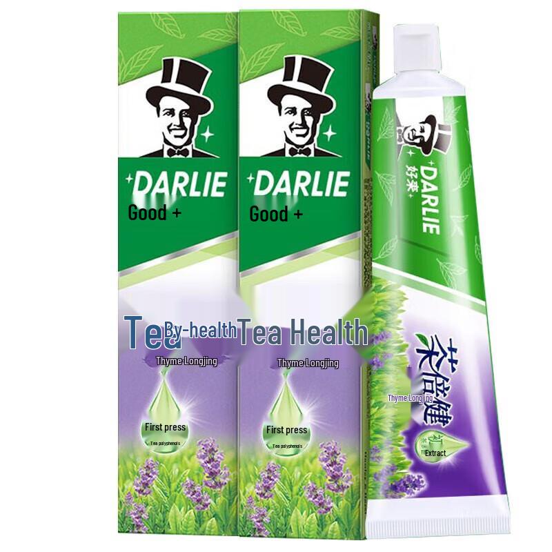 

Darlie Tea-Fresh Longjing Thyme Whitening Toothpaste Twin Pack