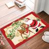 Christmas Door Mat Santa Claus Outdoor Carpet Merry Christmas Decorations For Home 2025 Navidad Xmas Ornament New Year 2026