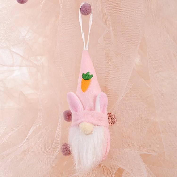 Doll Easter Faceless Pendant With Rabbit Ear Decoration For Celebrations Holiday