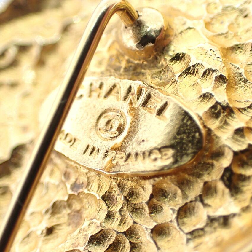 [Używany] CHANEL/Chanel Cyrkoniowa przypinka broszka/j16-24