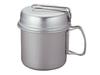 Snow Peak Trek Aluminum Deep with Storage for Hiking and Emergency Use Cooker, 1400ml, Case, (SCS-009)