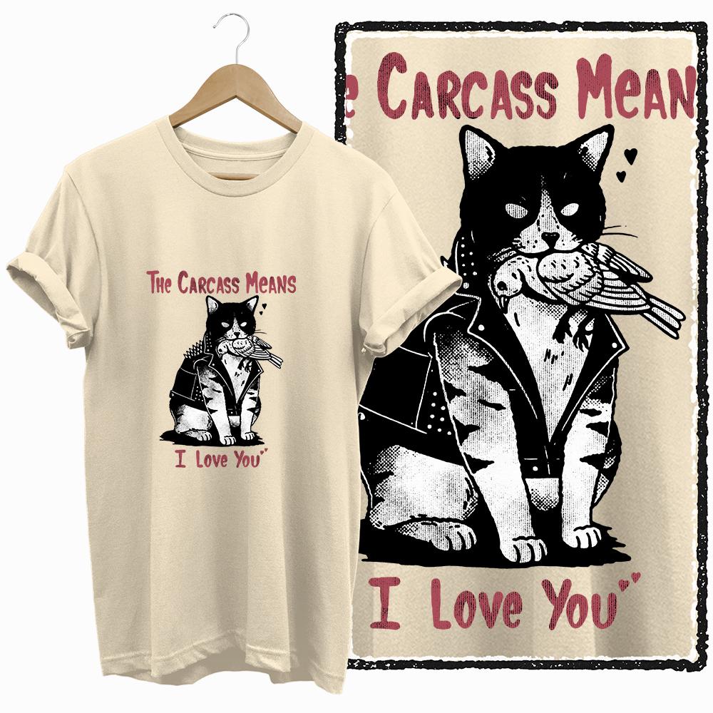 COOLMIND 100% cotton BEIGE cat print exclusive graphic women T shirt big size loose cotton cat lover women tshirt LOVELY cat tee