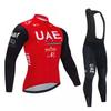 Kinder Winter Fleece Fahrradtrikot Set Langarm Thermisches Fahrrad Outfit Straßen- und Bergfahren