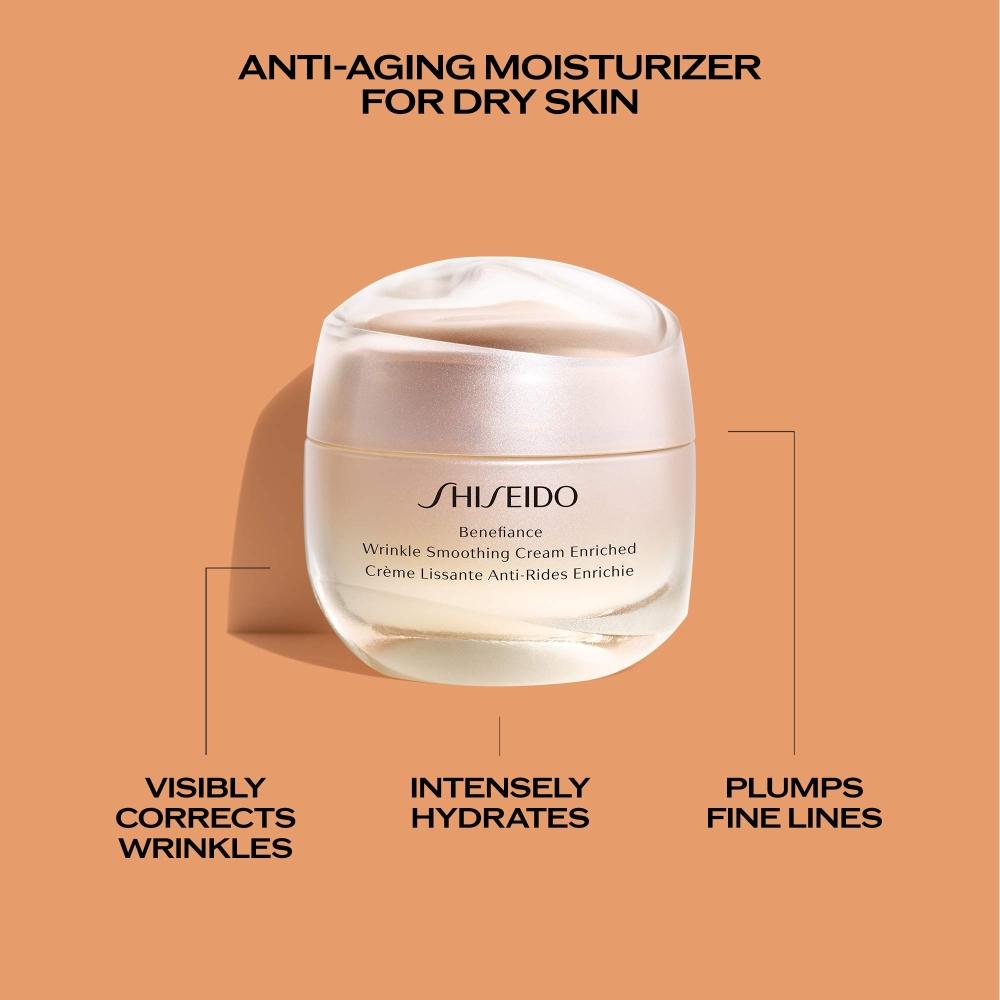 Shiseido Benefiance Faltenreduzierende Reichhaltige Creme 1,7 oz 50 ml