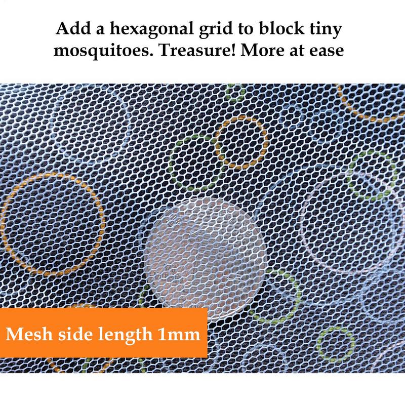 Safe Baby Crib Netting Mosquito Net Baby Pushchair Anti-bug Netting Infant Protection Mesh Stroller Accessories Stroller Net