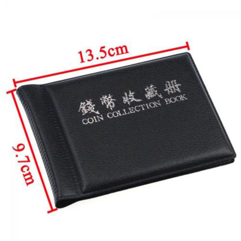 Book Coin Album Holder Money 35*40mm Folders Openings Collection Storage Collecting Penny Container Portable Lightweight