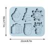 Silicone Chocolate Mold for Homemade Candy, Gummies or Ice Cubes, Blue, 22 x 18 x 1 cm, TopBazar