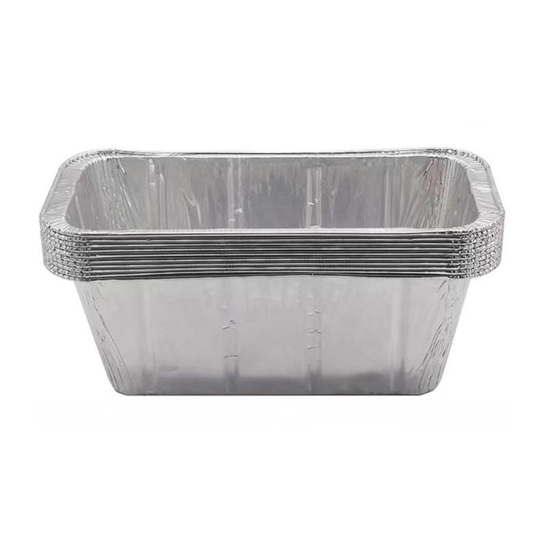 

30Pieces Aluminum Foil Grease Drip Pans Aluminum Foil Grease Catchers Heat Resistant Liners for Outdoor Cooking 1