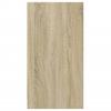 Apothecary Cabinet Sonoma Oak 30x41x77.5 Cm Engineered Wood