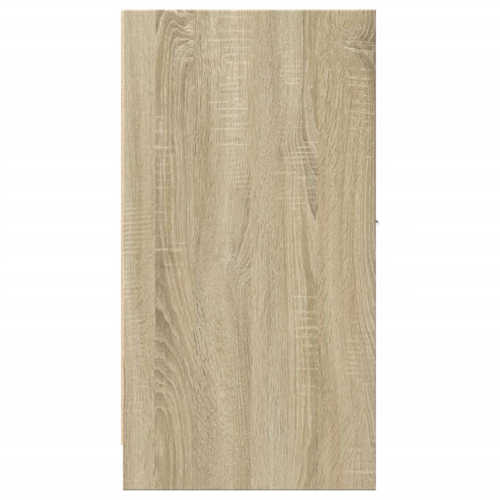 Apothecary Cabinet Sonoma Oak 30x41x77.5 Cm Engineered Wood