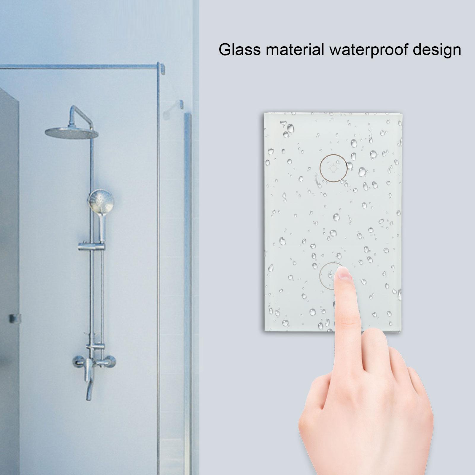 Double Buttons WiFi Smart Touch Wireless Control for Home Wall Light