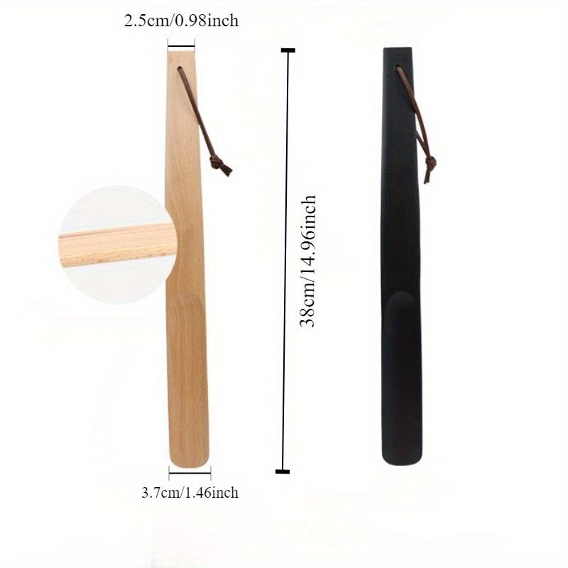 1 Stück Schuhanzieher aus Massivholz, langer Griff, Haushalts-Schuhanzieh- und Hebevorrichtung, Schuhgriff, leichter Luxus-Schuhgriff, Schuhanzieher, Schuhanziehstange