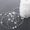 Multipurpose Pearls String Artificial Pearl Beads Chain  Wedding Party Decoration