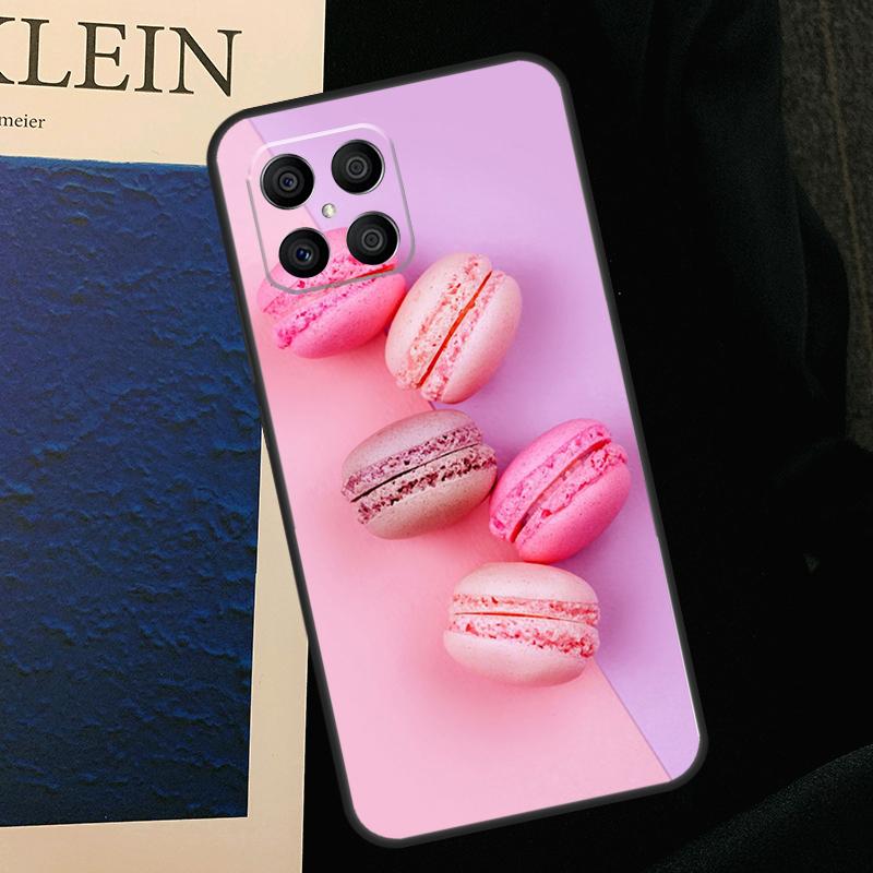 Macarons Kuchen Dessert Niedliche Hülle Für Honor X8b X9b X9a X8a X8 X9 X9c 50 70 90 Lite Honor 200 Lite Magic 5 6 7 Pro Abdeckung