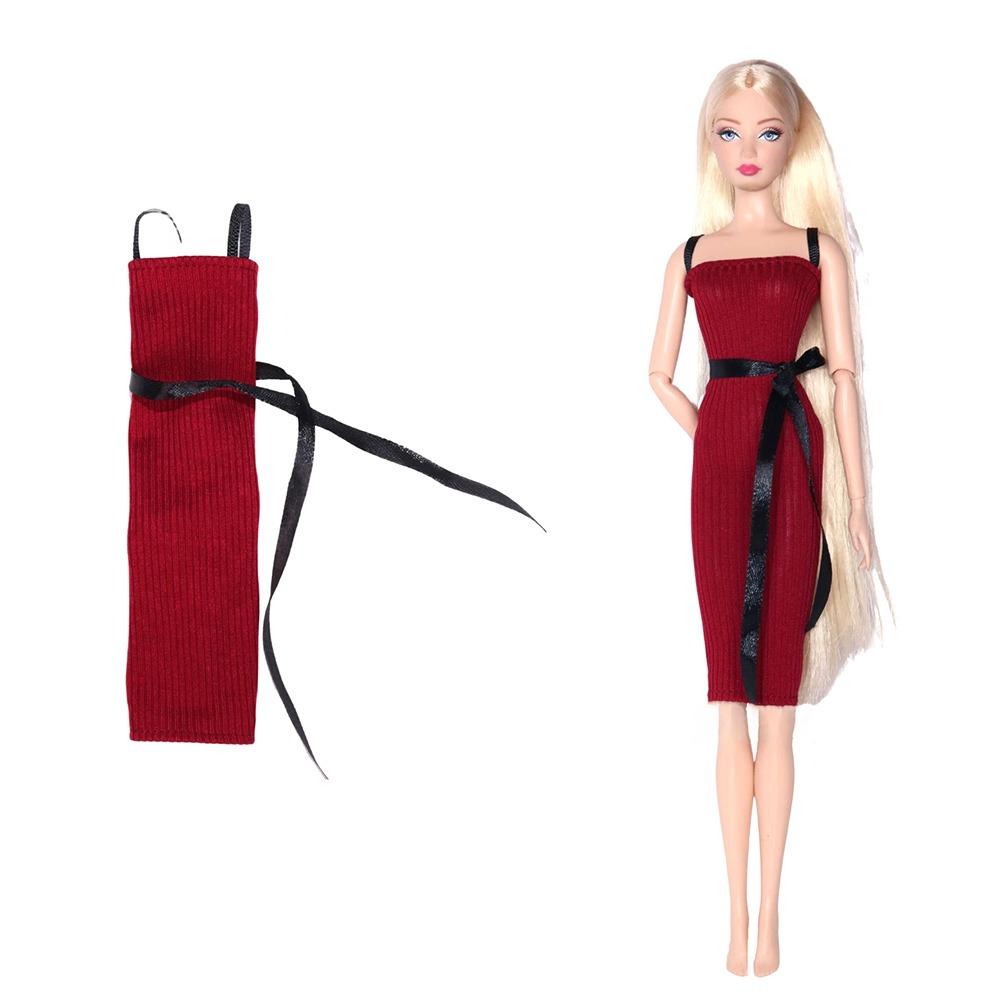 

Модна лялька Елегантні сукні Повсякденний одяг Плюшеве пальто Вечірня хутряна куртка для ляльок 1/6 BJD 11,5 6