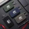 RFID-Blockierender Autoschlüssel Signalblocker Tasche Mehrfarbig Diebstahlsicherer Reißverschluss Schlüsseltasche Für Hyundai I10 I20 I30 Tucson Accent jh9