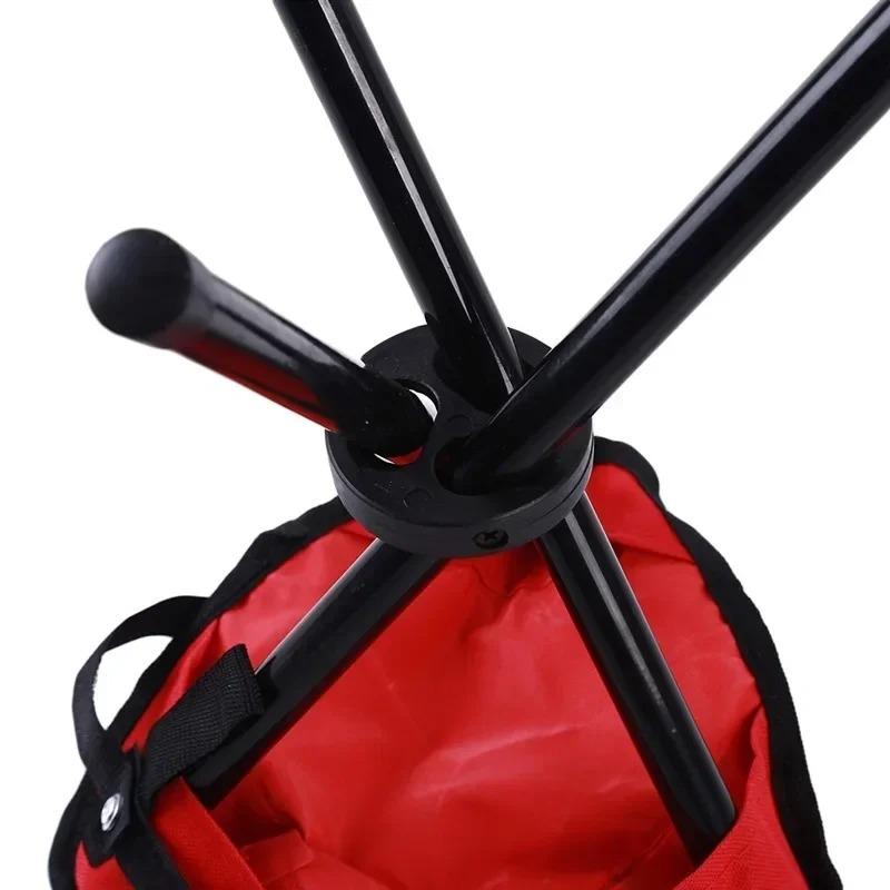 Portable Outdoor Camping Chair Tripod Garden Stool Beach Picnic Chairs 3 Legs Folding Stools For Fishing Hiking Travel.