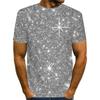New Fashion Men Women T-shirt Golden Flash Image 3d Print O-Neck Short Sleeve Fashion Summer Personality Streetwear Kids Tees