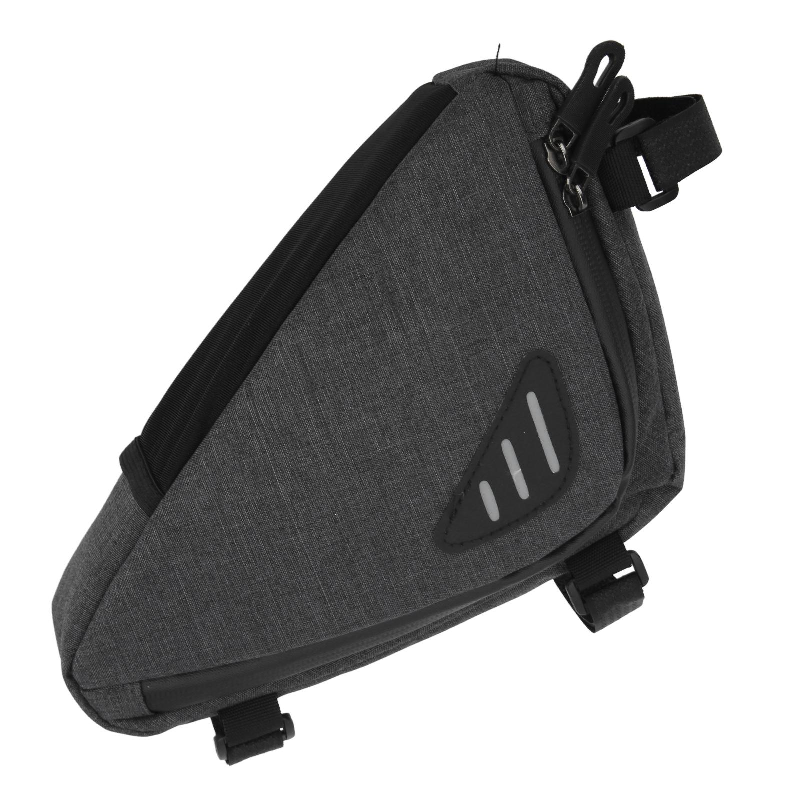 

Велосипедная треугольная сумка на раму большой вместимости водонепроницаемая велосипедная треугольная подседельная сумка на раму для улицы