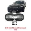 Gloss Black LED Illuminated Front Grille for 23-26 BMW 7 Series G70