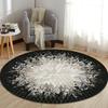 Non Slip Round Mat Sitting Pad Area Rugs Washable Rug Rotray Chair Mat Bedroom 40cm