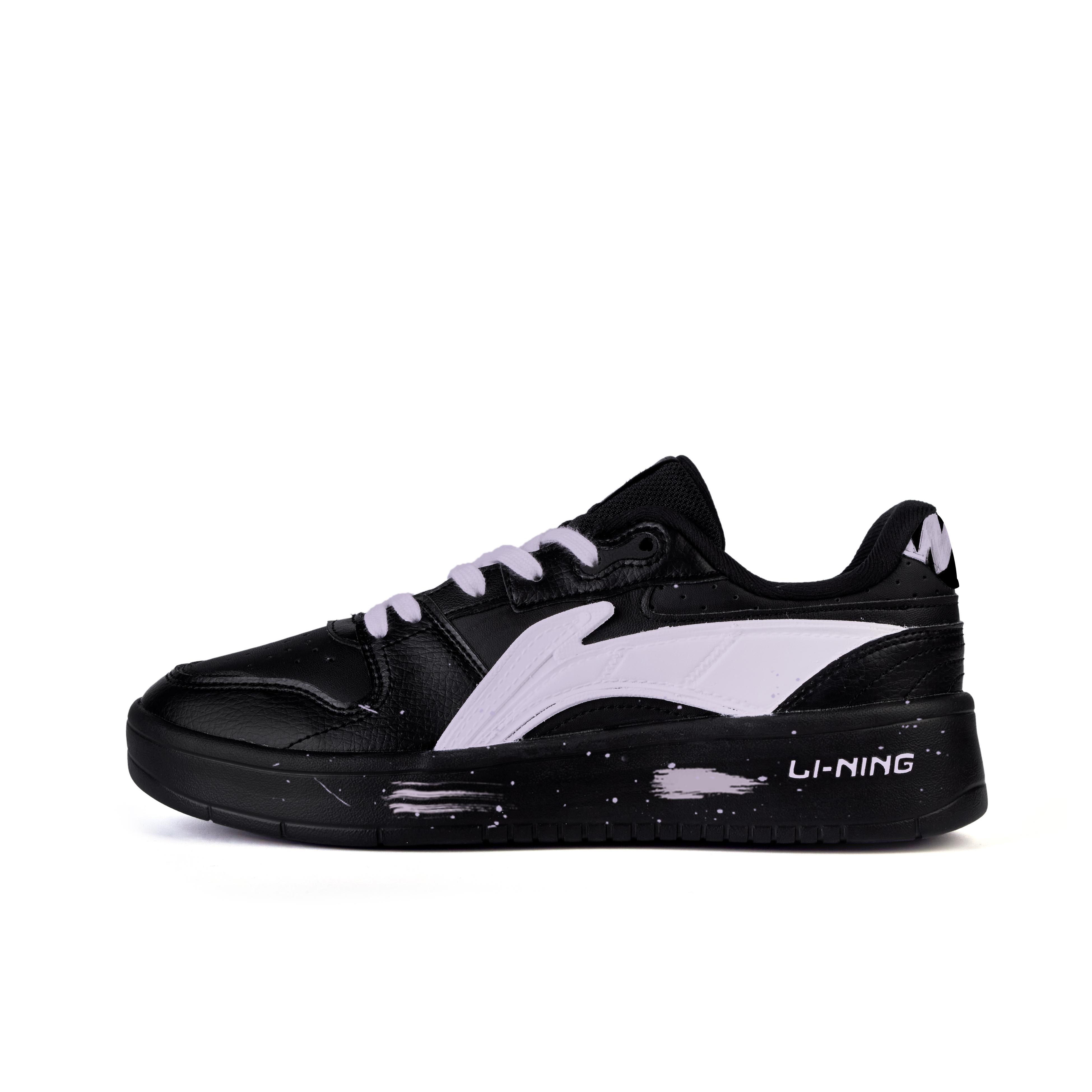 

Li Ning Скользкие Амортизирующие Износостойкие Низкие Скейтбордические Кроссовки Мужские Темно-Светло-Фиолетовые AGCU515-5(Команда345-) 40
