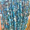 Blue Apatite Crushed Stone Beads for Handmade DIY Jewelry Accessories