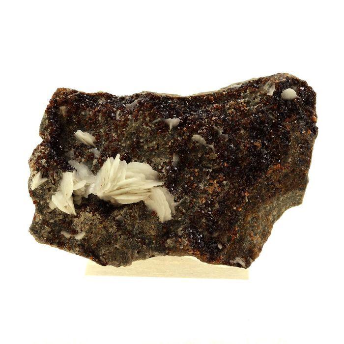 Pierres et Minéraux. Baryte + Sphalerite. 289.0 ct. Les Cèdres, Saint-Laurent-le-Minier, Occitanie, France.