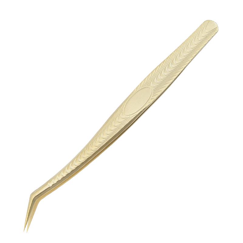 Precision Eyelash Tweezers for Artists: Multipick & Single Root Blooming, Universal Use (Ukraine)