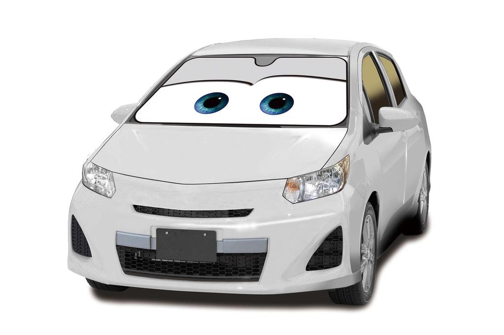 Napolex Disney Cars Car Sunshade for Front No Suction Cups Compatible with Standard Cars and Storage Blocks Intense Car Accessories DC-93 Use,
