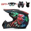 Safety off-road motorcycle helmet, Casco, off-road motorcycle bicycle downhill helmet, ATV off-road helmet, children's motorcycl