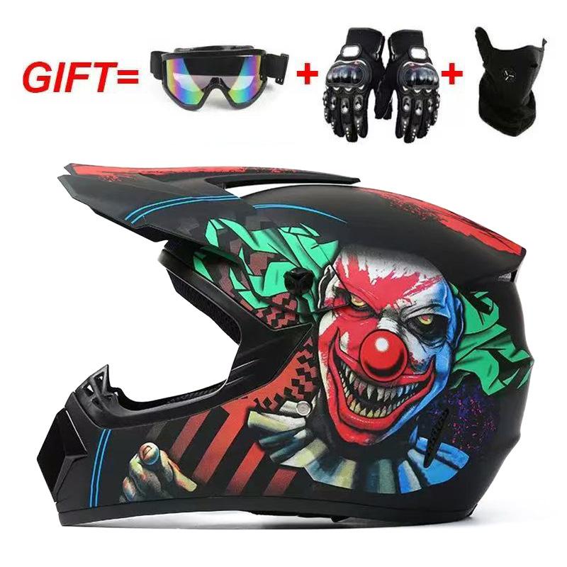 Safety off-road motorcycle helmet, Casco, off-road motorcycle bicycle downhill helmet, ATV off-road helmet, children's motorcycl
