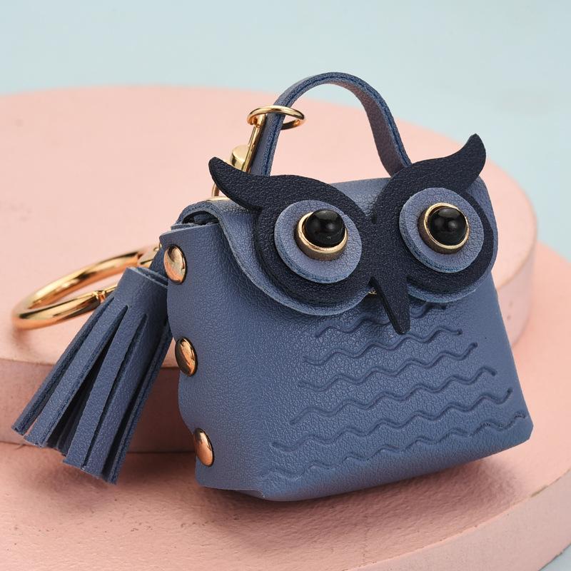 Creative Owl KeyChain Bag Pendant for Women Cute Doll Small Coin Purse KeyChain Gift