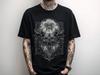 Unisex Occult Wolf Gothic T-Shirt, Punk Grunge Graphic Tee, Alternative Streetwear Clothing, Emo Goth Death Metal Shirt, Goth Gift For Him