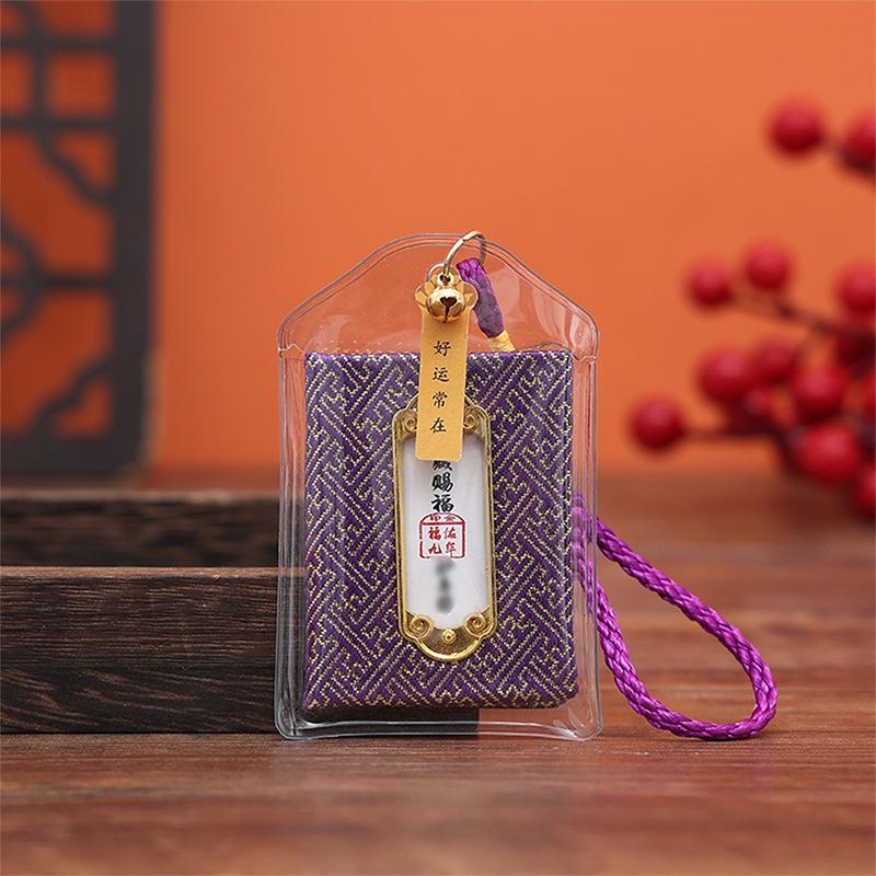 Chinese style Buddhism Monastery Temple Guan Yin Buddha Efficacious Amulet Pendant Bless Family Safety Health Good Luck Career