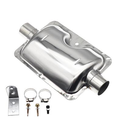 Set di acciaio inossidabile per silenziatore per tubo di scarico per riscaldatore di parcheggio diesel da 24 mm per Webasto Eberspacher