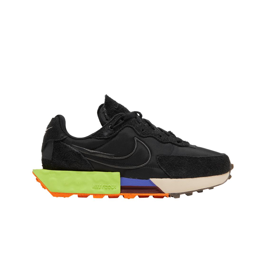 

W Nike Fontanka Waffle Black Volt DC3579-001 Womens Sneakers
