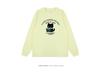 Korean Trendy Cartoon Print Long Sleeve Cotton T-shirt for Students & Besties