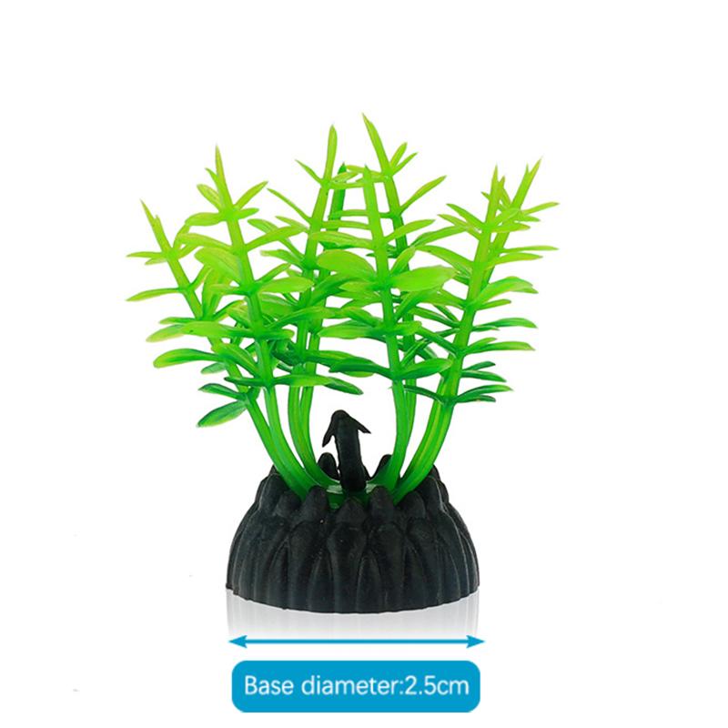 Akwarium Dekoracyjna Symulacja Roślin Wodnych Akwarium Krajobraz Ozdoba Trawa